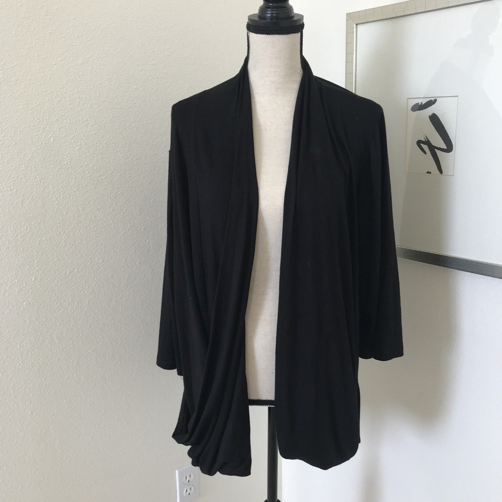🌹🌹Maurices Open Front Cardigan size 3 Black